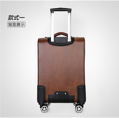 廠家直銷商務(wù)拉桿箱旅行箱 萬向輪登機(jī)皮箱行李箱定做 pu軟箱批發(fā)